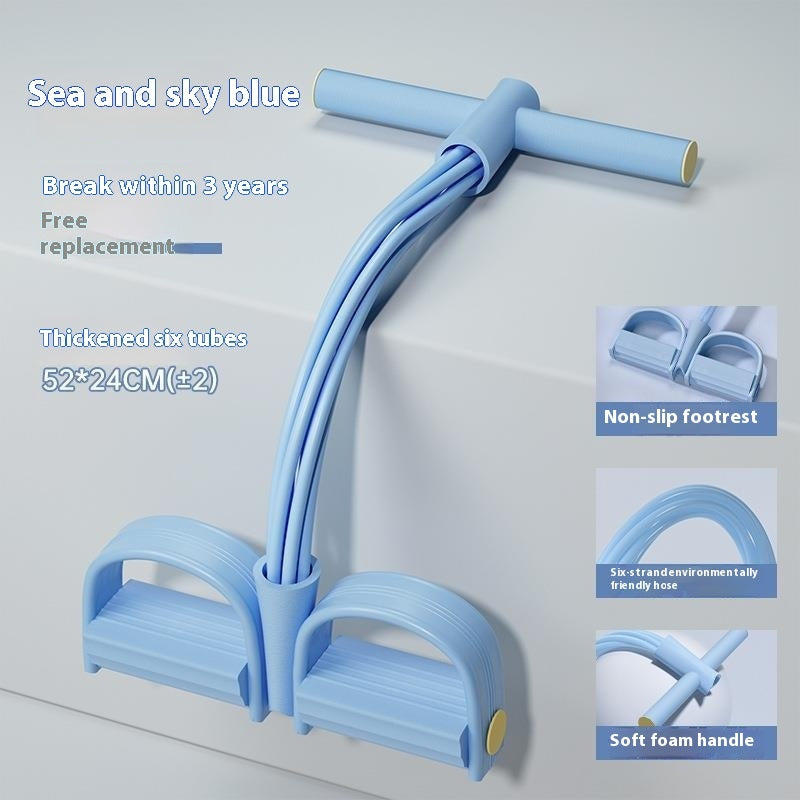 Household Waist Slimming Belly Arm-slimming Pedal Pulling Rope Sit-ups Auxiliary Pedal Tension Device