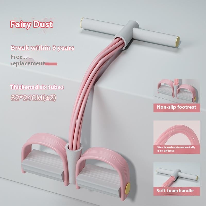 Household Waist Slimming Belly Arm-slimming Pedal Pulling Rope Sit-ups Auxiliary Pedal Tension Device