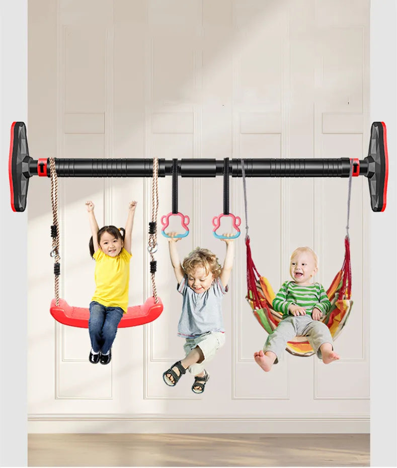 400kg Adjustable Door Horizontal Bars Exercise Home Workout Gym Chin Up Training Pull Up Bar Sport Fitness Equipments