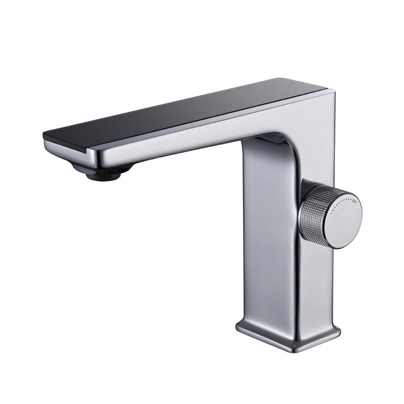 Household All Copper Digital Display Basin Faucet