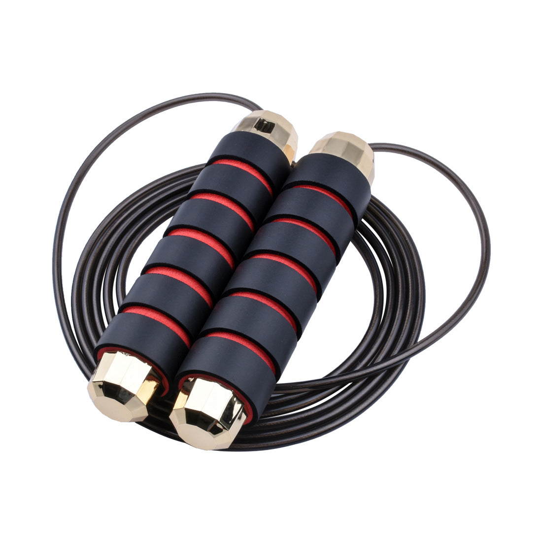 Gold-plated Steel Wire Weight-bearing Shaft Skipping Rope