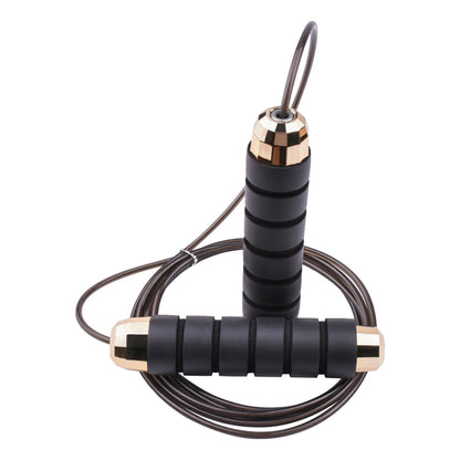 Gold-plated Steel Wire Weight-bearing Shaft Skipping Rope