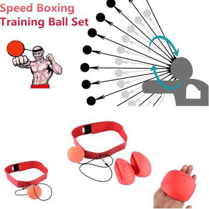 Head-Mounted Boxing Speed ball