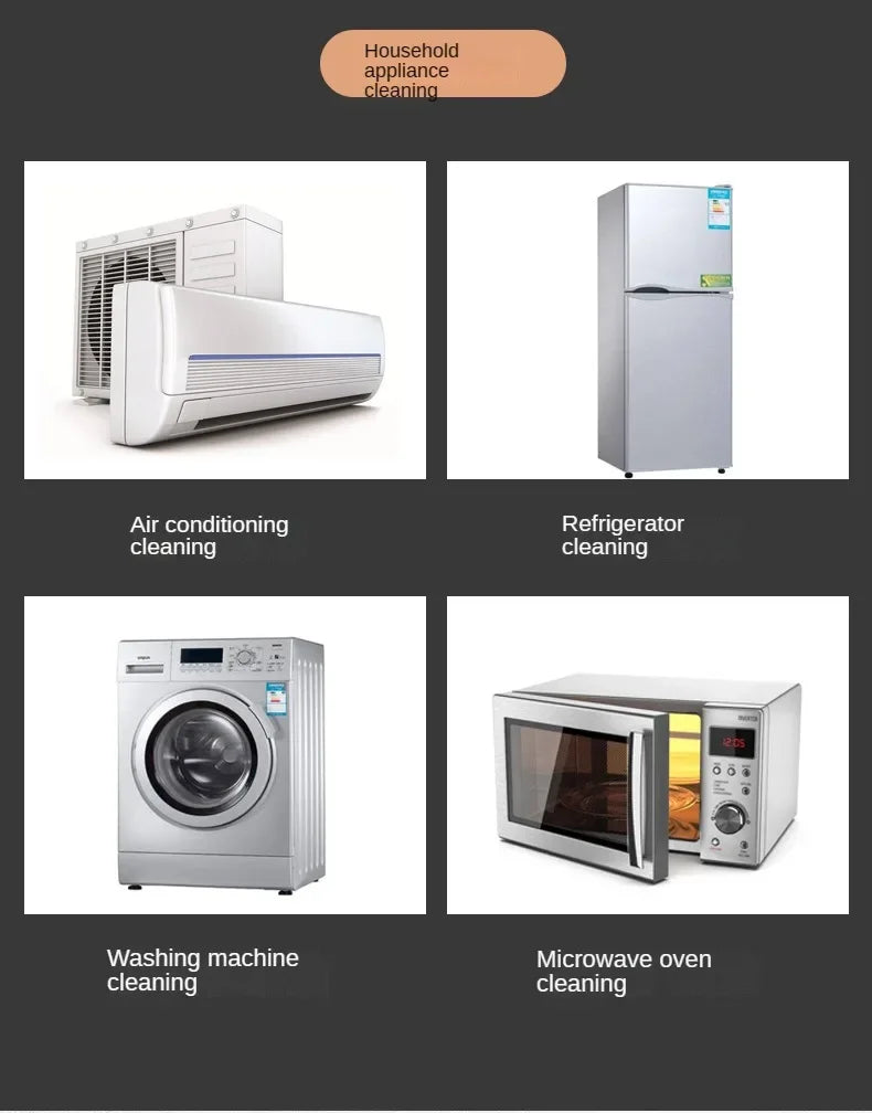 2500W High Temperature and Pressure Handheld Steam Cleaners Air Conditioner Kitchen Hood Car Steam Clean Machine Floor Cleaning