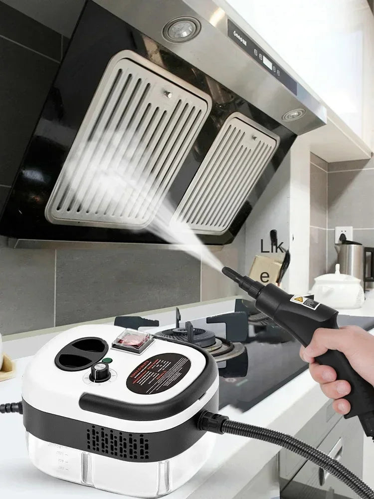 2500W High Temperature and Pressure Handheld Steam Cleaners Air Conditioner Kitchen Hood Car Steam Clean Machine Floor Cleaning
